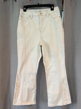 NWOT INC International Concepts White Women's Flare Jeans